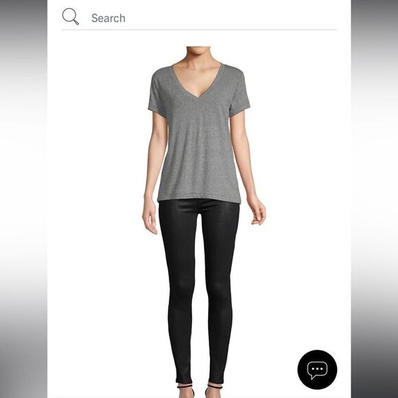 Hudson Glittery jeans Barbara Coated and skinny jeans sz 28 - Picture 10 of 12